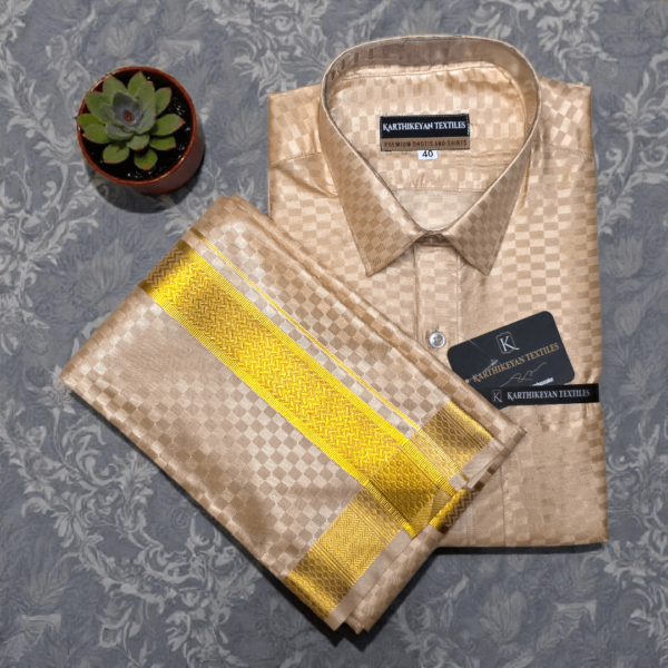 Mens Japan Silk Embossed Combo